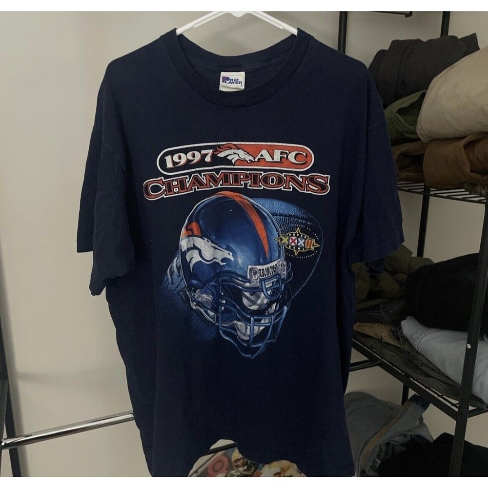 vintage denver broncos t shirt Size Xl